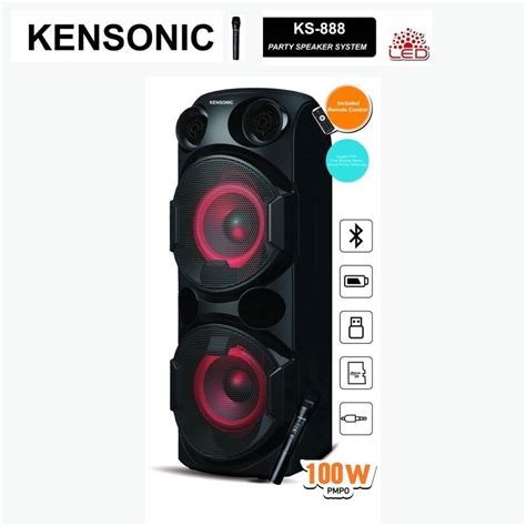 kingsonic ks-888|พรีวิวลำโพง Kensonic รุ่น KS.